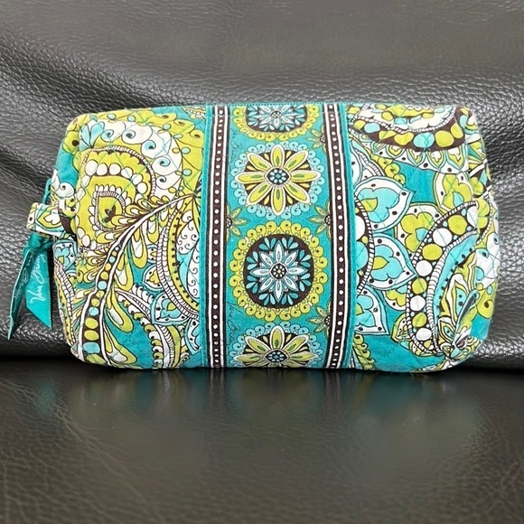 Vera Bradley Cosmetic Bag - Peacock - Picture 1 of 10